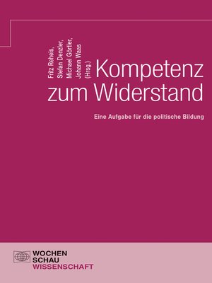 cover image of Kompetenz zum Widerstand